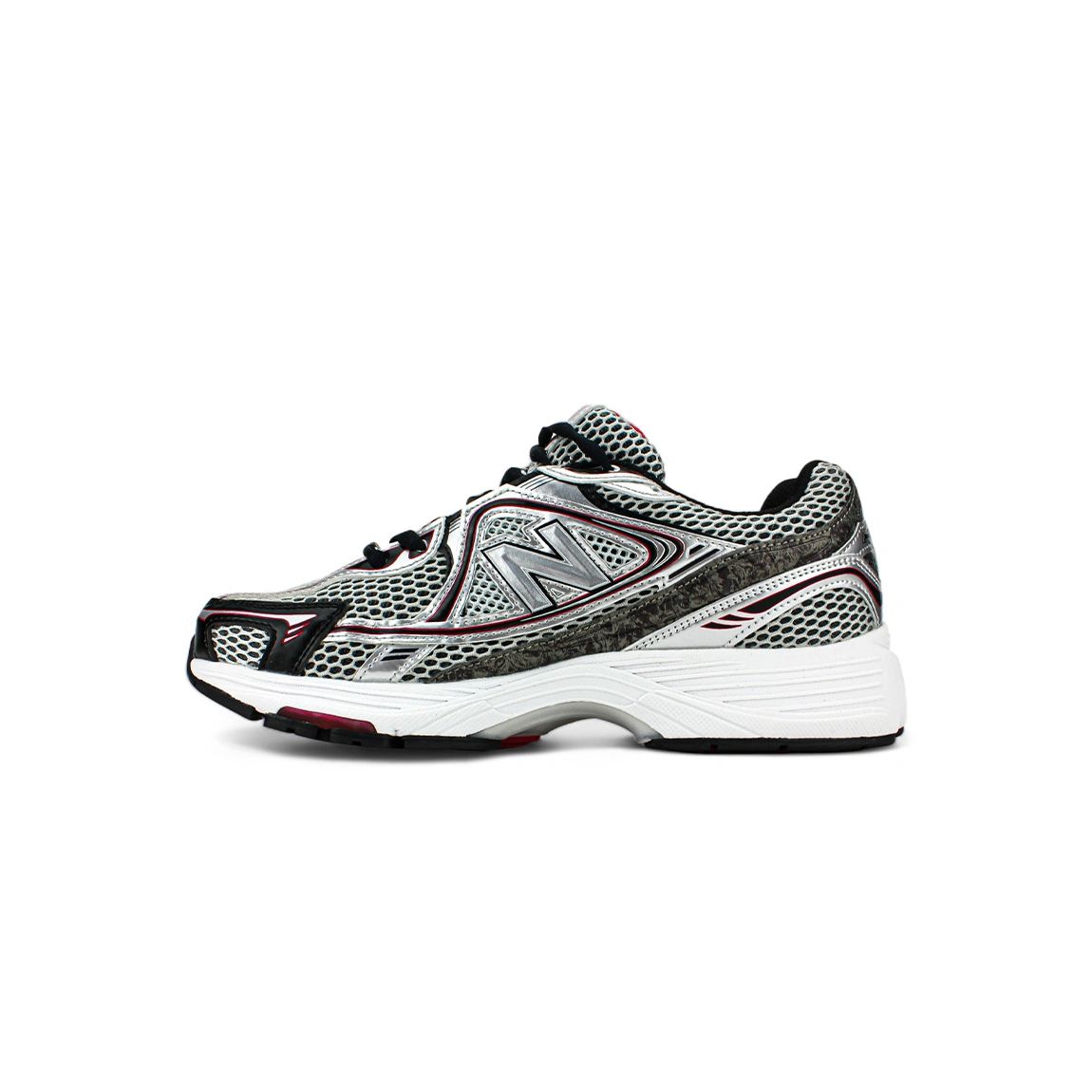 New Balance 1064 Silver Red Black