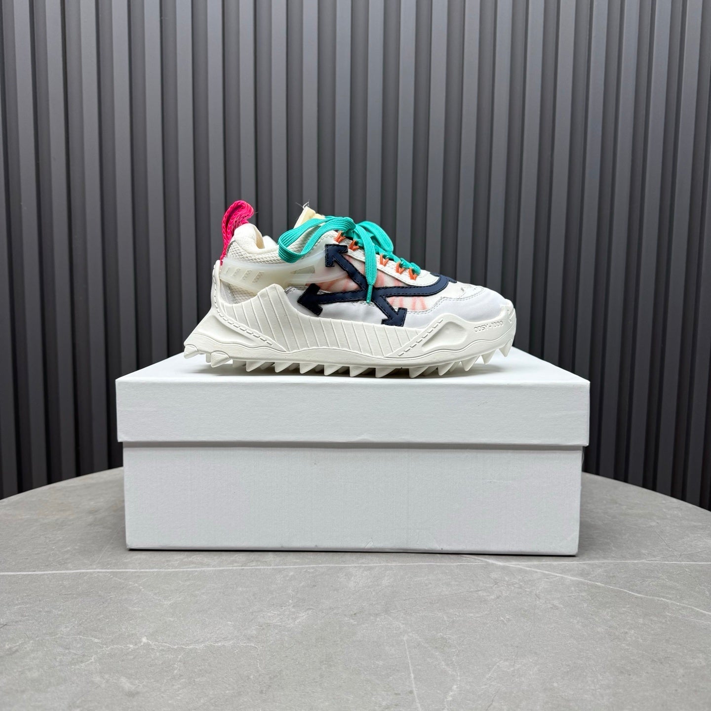 OFF-WHITE Odsy-1000 Blanc Bleu SS20