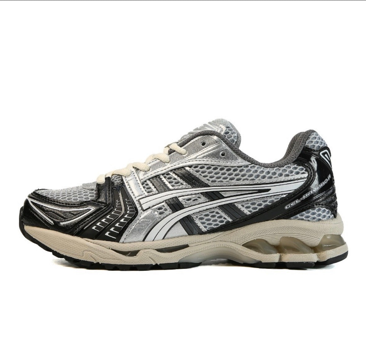 ASICS Gel Kayano 14 Black Glacier Grey