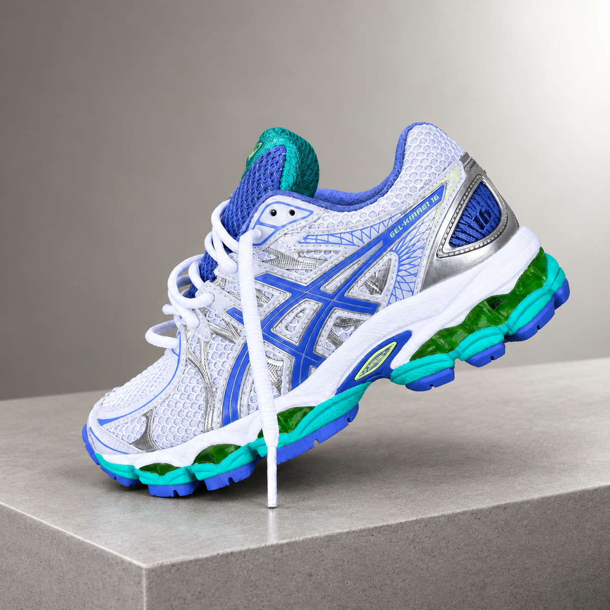 Asics Gel Nimbus 16 Aqua Blue