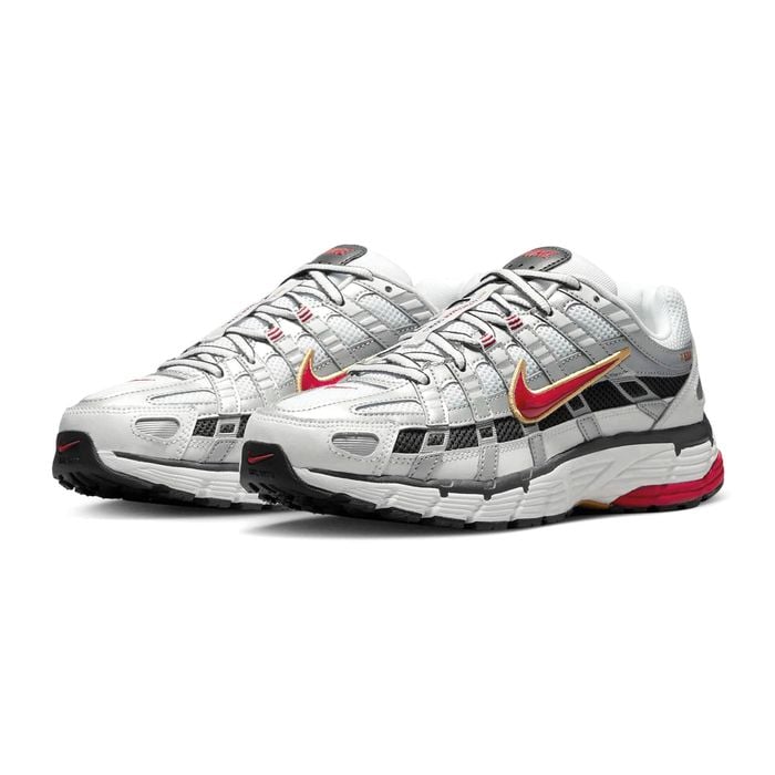 Nike P-6000 White Gold Red