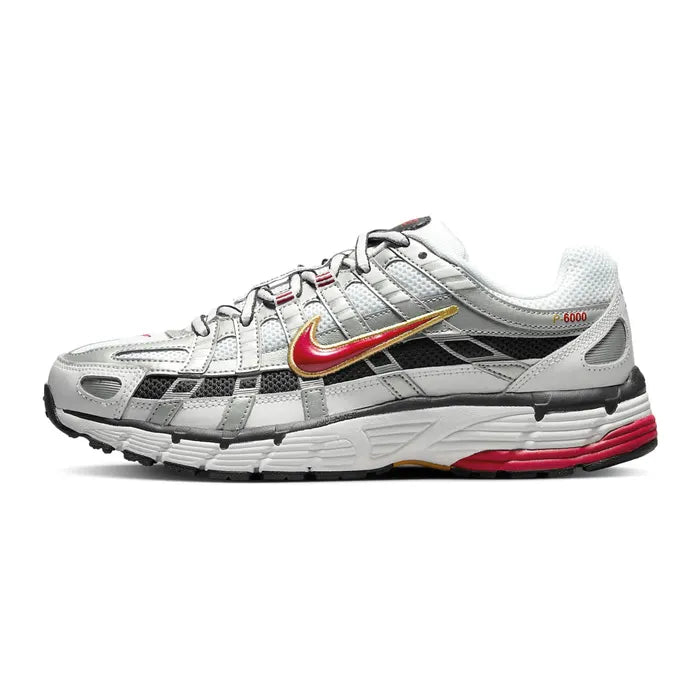 Nike P-6000 White Gold Red
