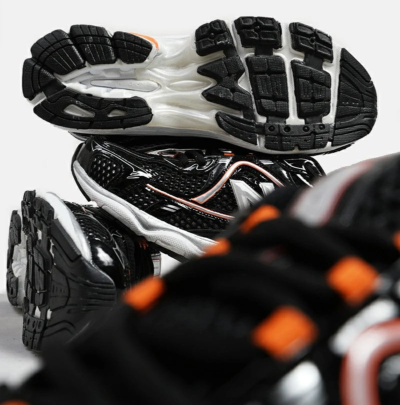 New Balance 1064 Black Silver Orange